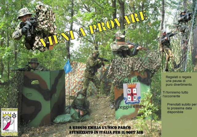 Il primo parco italiano per il Softair